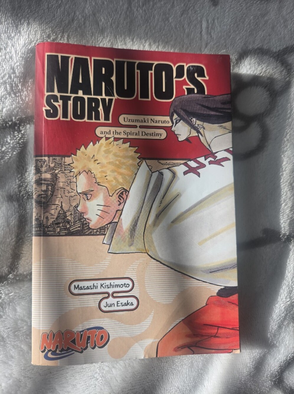 Naruto's Story Uzumaki Naruto and the Spiral Destiny - Red Cover